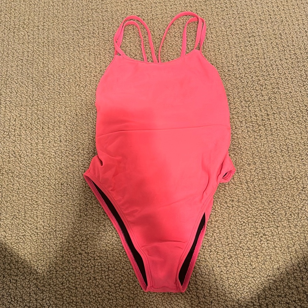 super cute bright pink jolyn swimsuit!!!